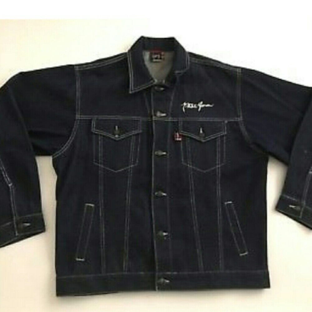 Vintage Jean Jacket Dark Blue denim